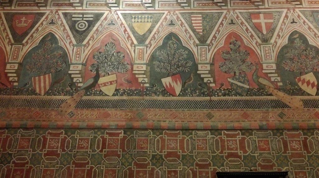 Dettagli delle pareti, Palazzo Davanzati 