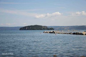 Isola nel lago di Bolsena