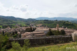 Panorama dal castello