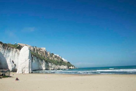 Una delle spiagge di Vieste